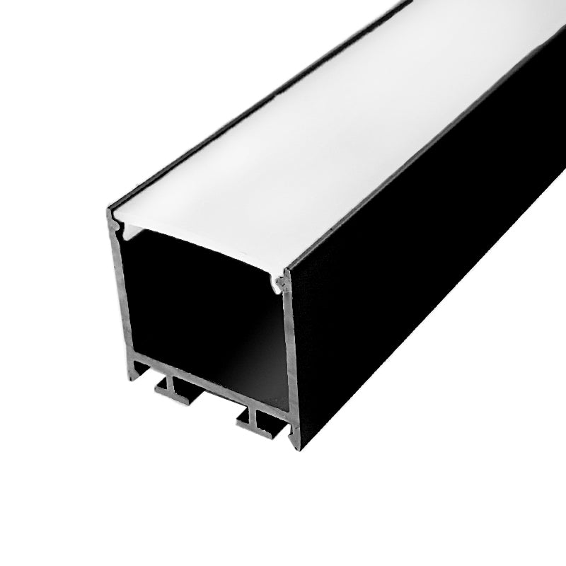LED profiil PROFIIL 23x23 Must