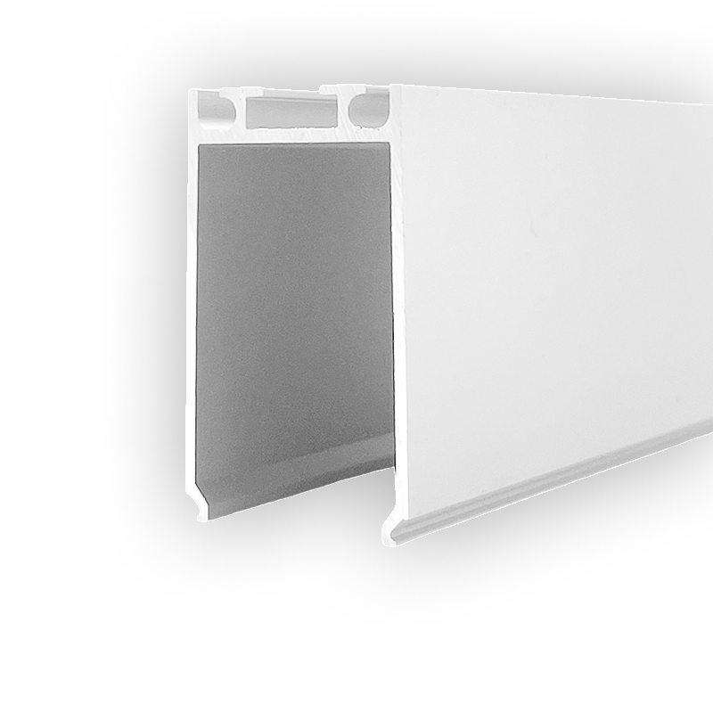LED PROFIIL 23x40 toiteploki Valge