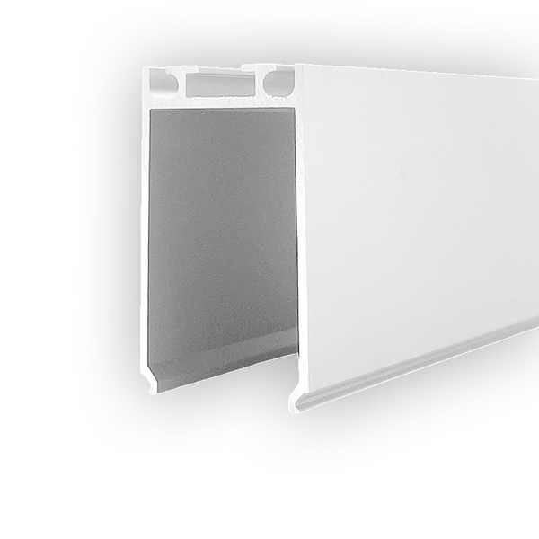 LED PROFIIL 23x40 toiteploki Valge