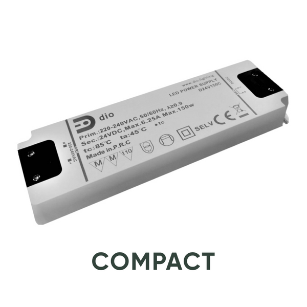 LED Trafo 24V, 150W, 6.25A