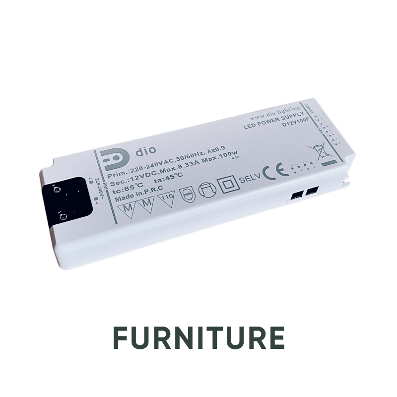 LED Trafo 12V. 100W, 8,3A