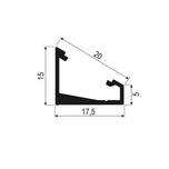 LED profiil CORNER 60x30