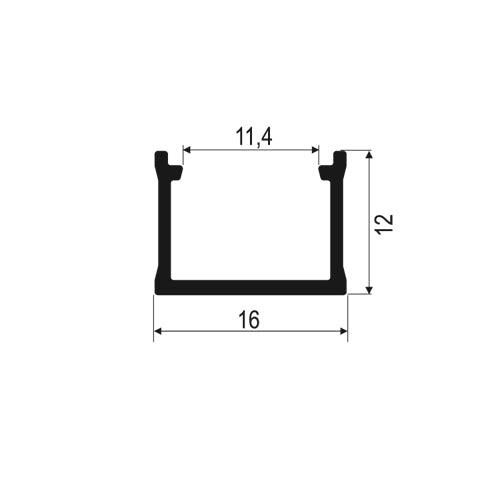 LED profiil SURFACE MAXI