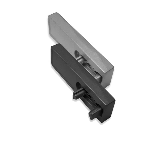 Hanging rail LINEAR M side bracket anthracite