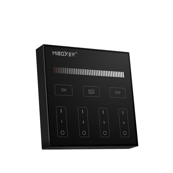 Wall switch for 4-zone single color LED strip (ECO)