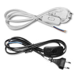 Euro cord for assembly with switch