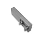 Hanging rail LINEAR M side bracket anthracite