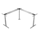 Electric height adjustable tripple desk frames (square, 3p.)