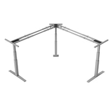 Electric height adjustable tripple desk frames (square, 3p.)