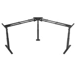 Electric height adjustable tripple desk frames (square, 3p.)