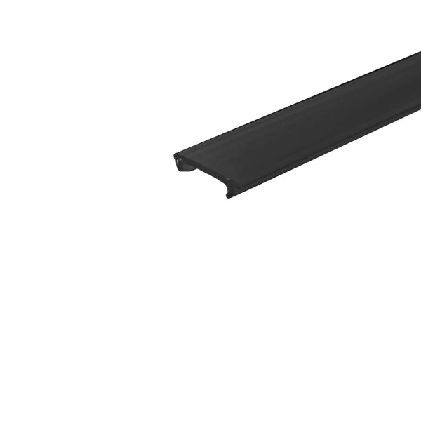 Cover for LED profile (black matt)