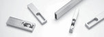 Hanging rail LINEAR S side bracket anthracite