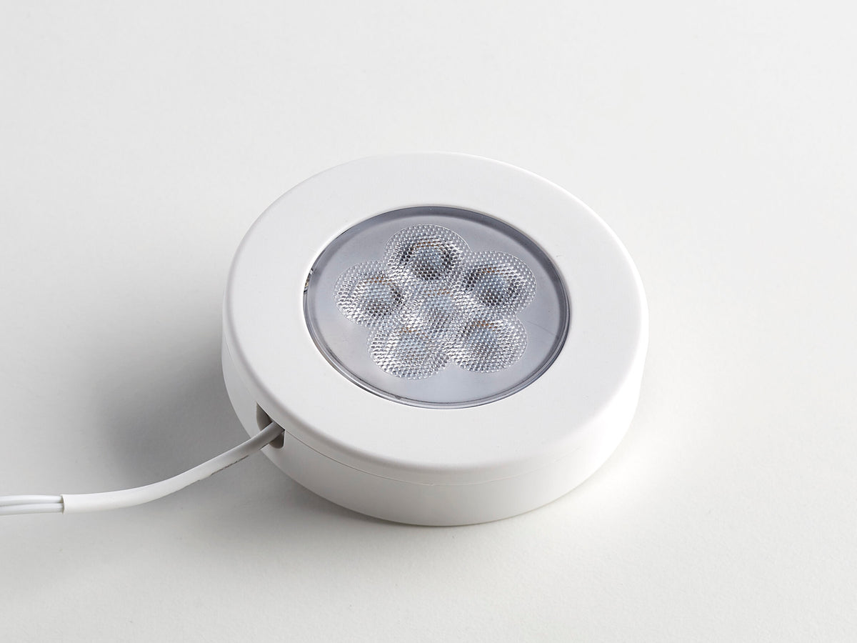 LED lamp LEDI outer ring for surface mounting (stainless steel/white) white