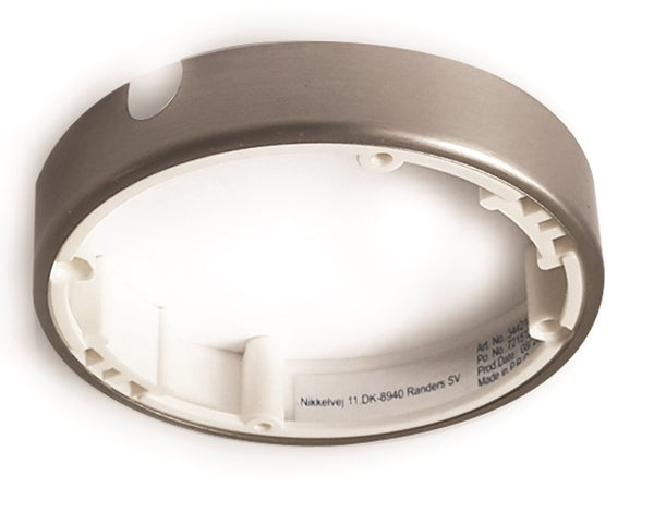 LED lamp LEDI outer ring for surface mounting (stainless steel/white) white