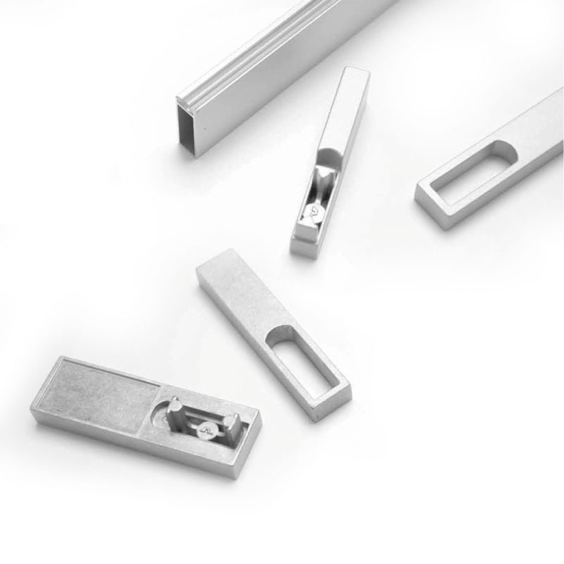 Hanging rail LINEAR M central bracket anthracite