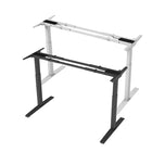 Electric height adjustable desk frames (rectangle, 2p.) — Colour: White