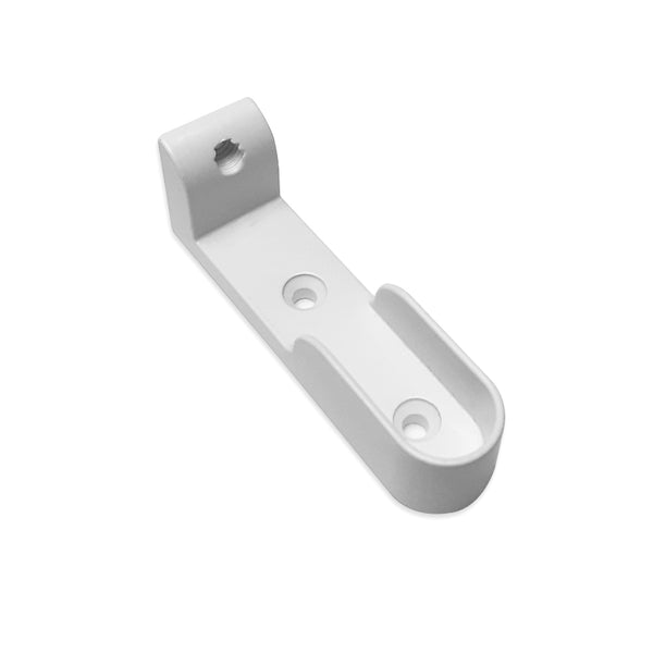 Hanging rail 15×30 side EUROPA bracket — Colour: White (K-2 /LG77)