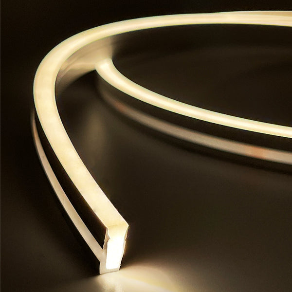 LED strip NEON, flexible, 4x10mm 24 V, warm white WW (3000K), 120