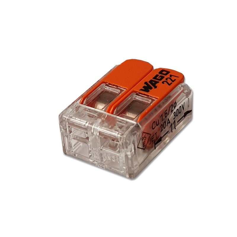 CONNECTOR WAGO COMPACT SPLICING 5 connection points (5x0.14-4mm)