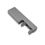Hanging rail LINEAR S side bracket anthracite