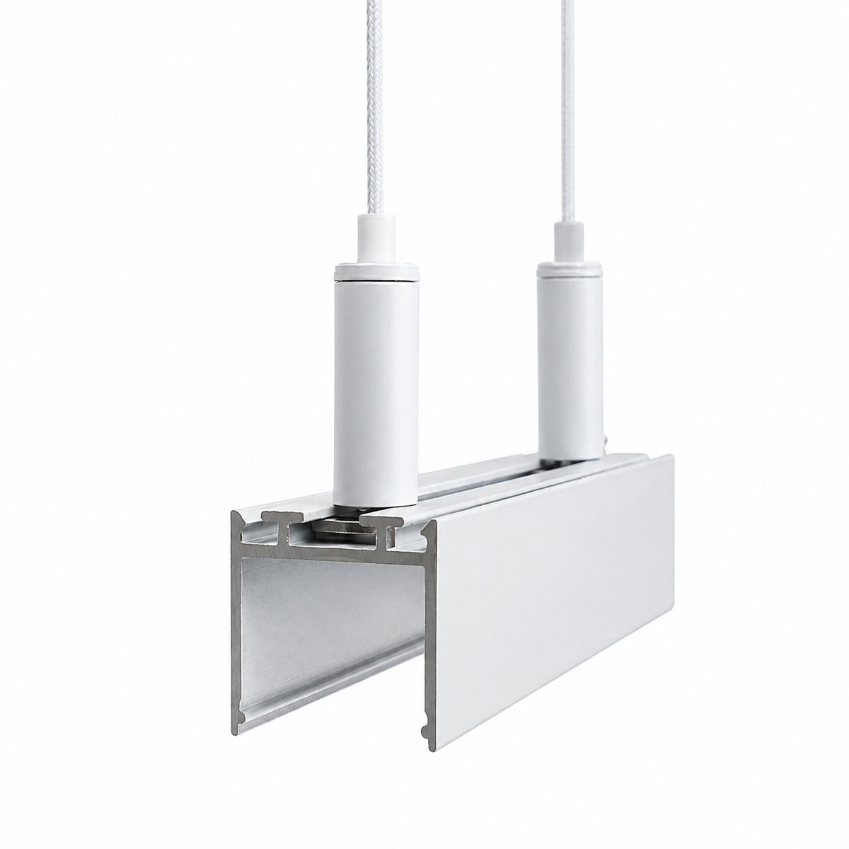 Pakabinimo elementas LED profiliui, balta