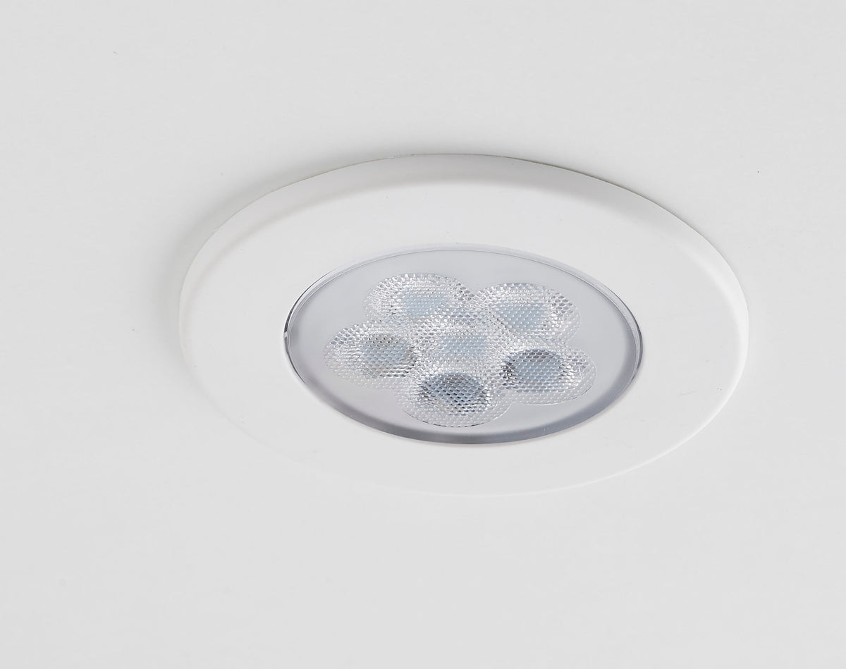 LED lamp LEDI outer decor plate (white/black)
