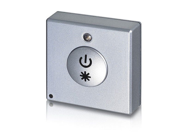 LED lighting mini remote control (silver)