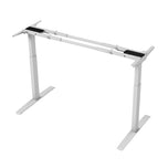Electric height adjustable desk frames (rectangle, 2p.) — Colour: White
