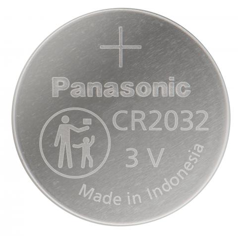 Liitiumpatarei CR2032, 3 V, Panasonic