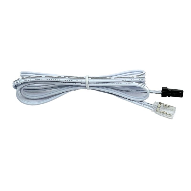 Cable with fast connector and LED connector