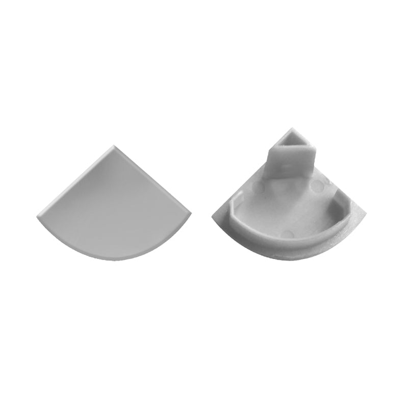 Endings for LED profile CORNER 16×16 round