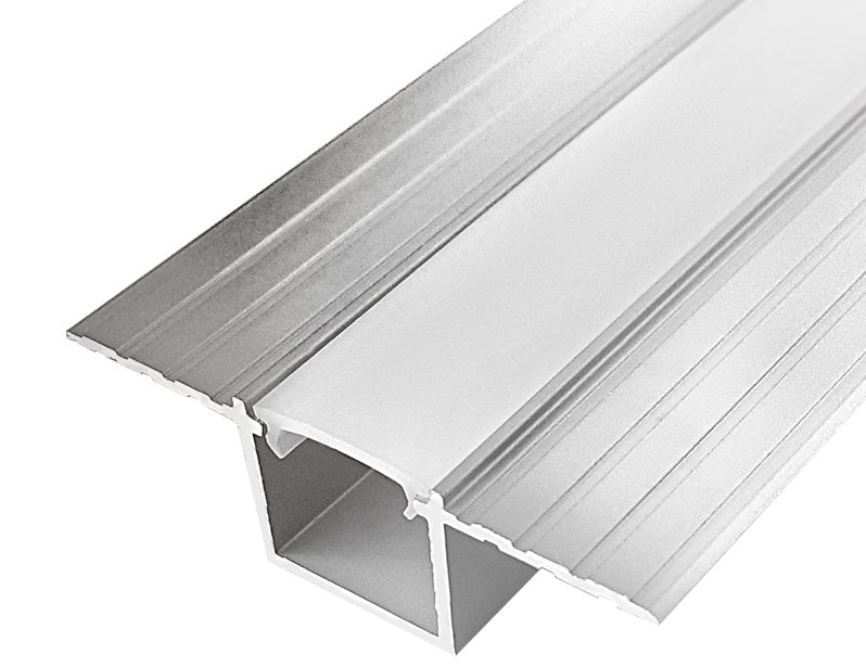 LED profile GROOVE HIDE recessed into ceilings/walls raw
