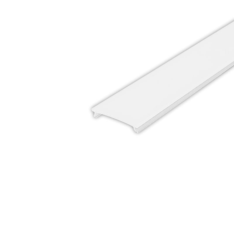 Cover for LED profile wide (matt)