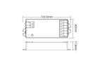 Controller for 1-zone single/CCT color LED strip (ECO)