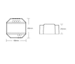 Controller 1 zone WIFI TRIAC + PUSH DIM (ECO)