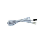 Cable with fast connector and LED connector