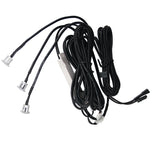 Triple sensor switch for doors (recessed)