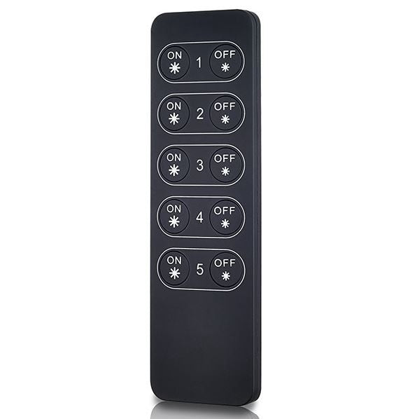 LED lighting 5 zone remote control