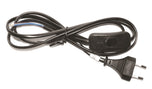 Euro cord for assembly with switch