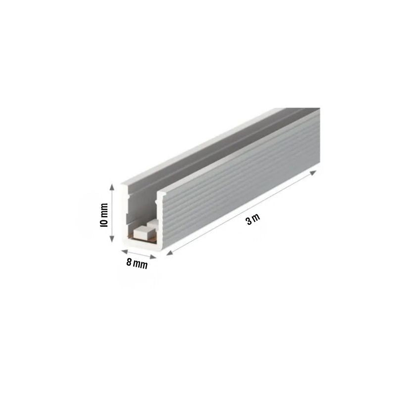 LED profiil MINI GROOVE süvistatav, Freecut LED-ribaga