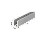 LED profiil MINI GROOVE süvistatav, Freecut LED-ribaga