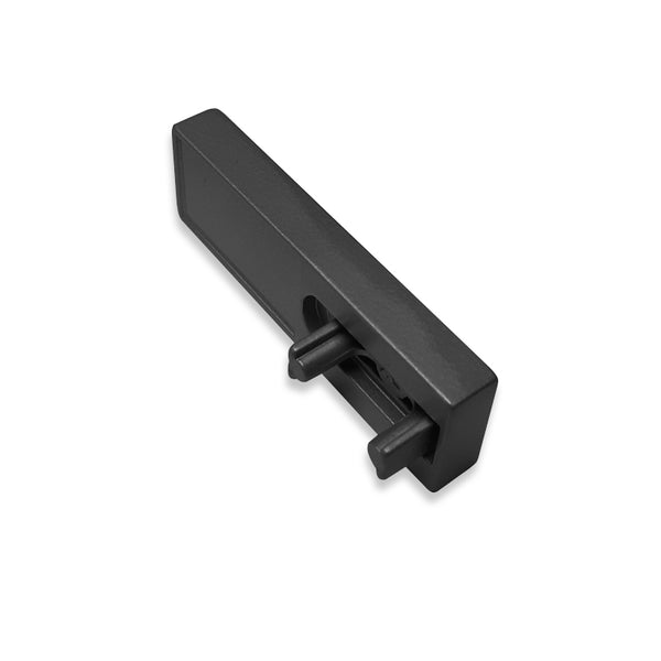 Hanging rail LINEAR M side bracket anthracite