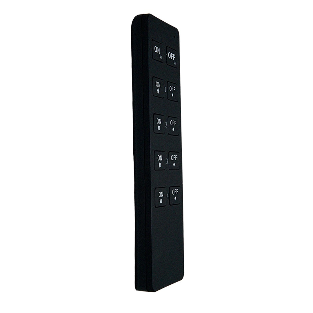 LED lighting 4 zone remote control — Warranty: 2 years, Dimensions: 135x40x11mm, Working distance: 30m