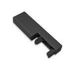 Hanging rail LINEAR S side bracket anthracite