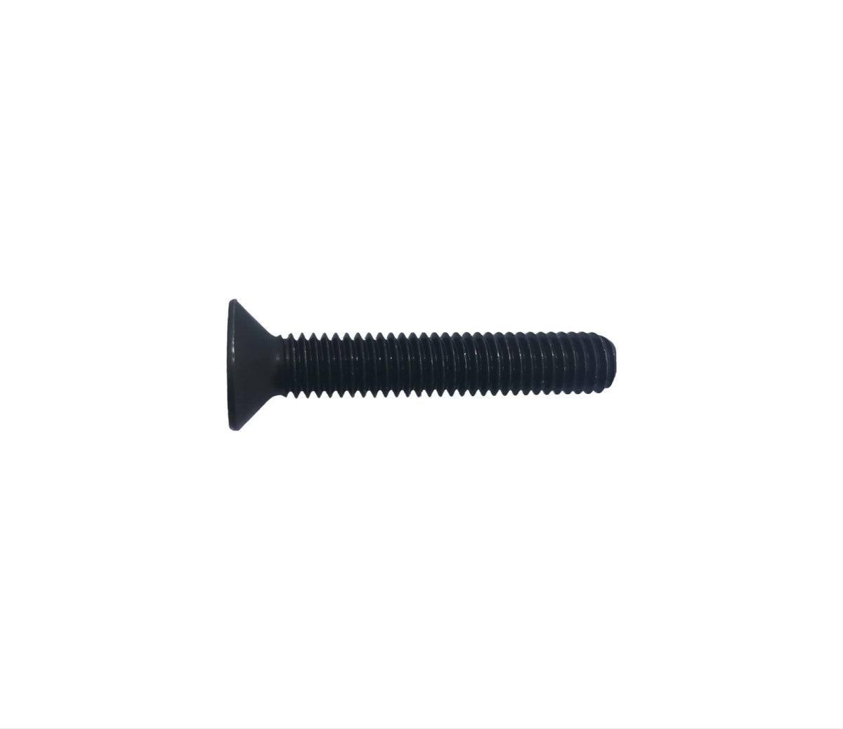 Screw for hanging rails brackets silver