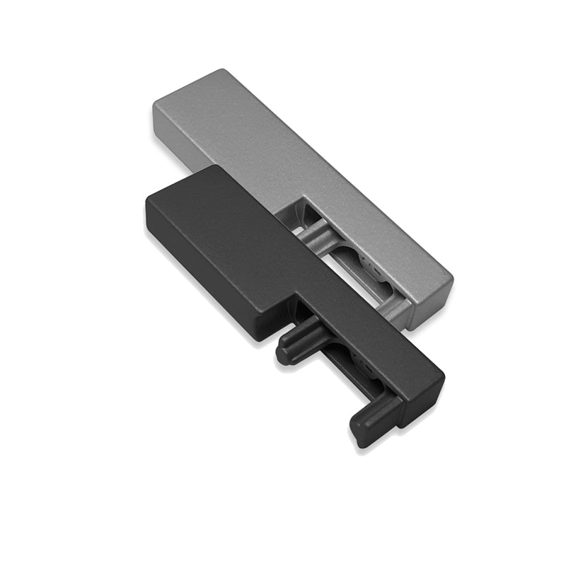 Hanging rail LINEAR S side bracket anthracite