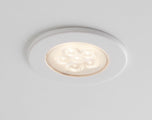 LED lamp LEDI outer decor plate (white/black)