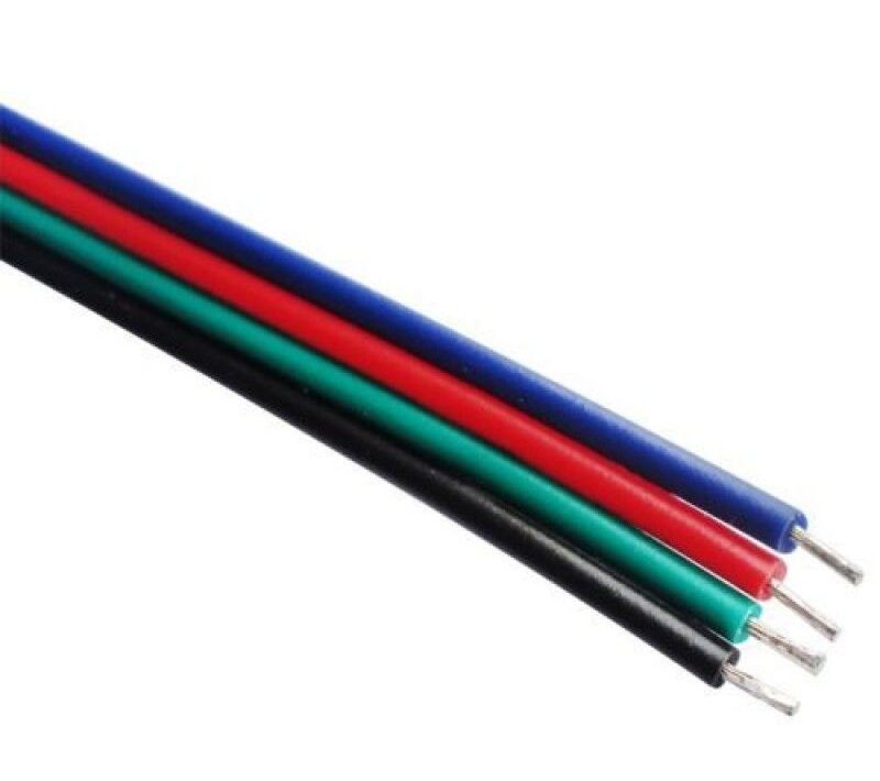 Cable for soldering 4×0.3mm² RGB