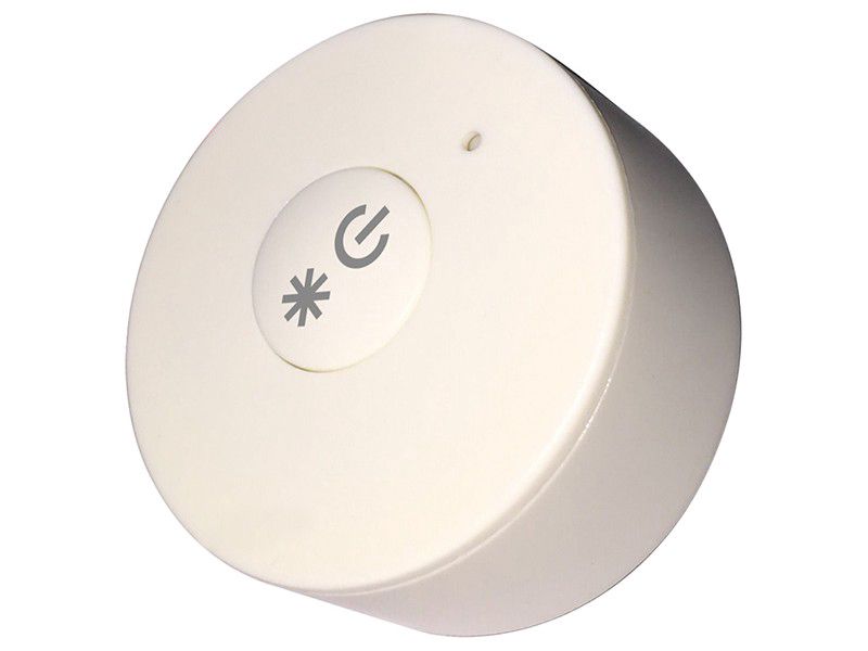 LED lighting mini remote control (white, magnetic)